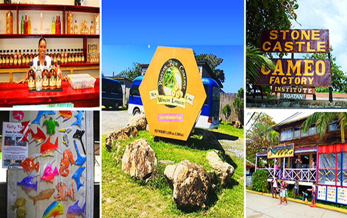 Roatan Rum and Chocolate Factory, Stone Castle, Rusty Fish